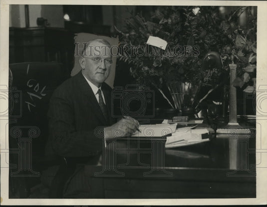 1932 Press Photo Dr Parke Kolbe, President of Drexel Institute of Philadelphia