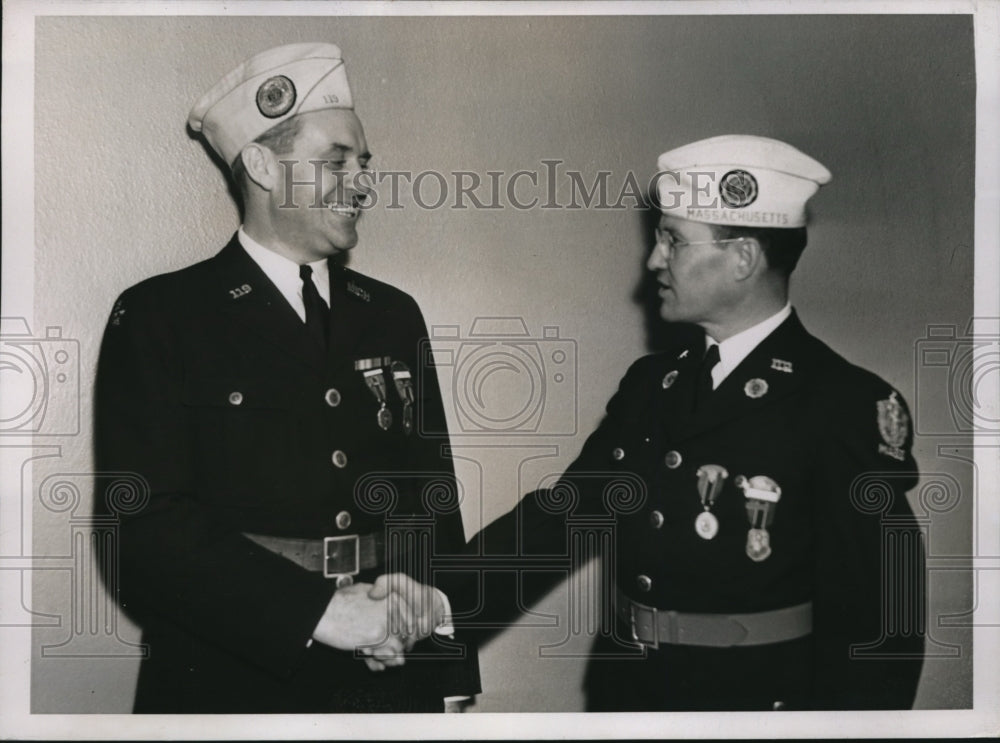 1937 Press Photo Raymond Kelly and Daniel Doherty