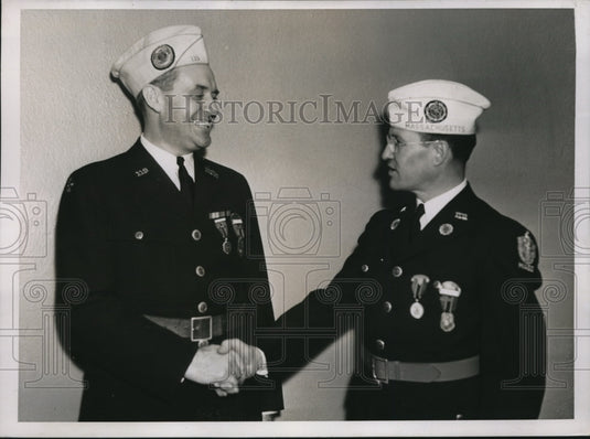 1937 Press Photo Raymond Kelly and Daniel Doherty