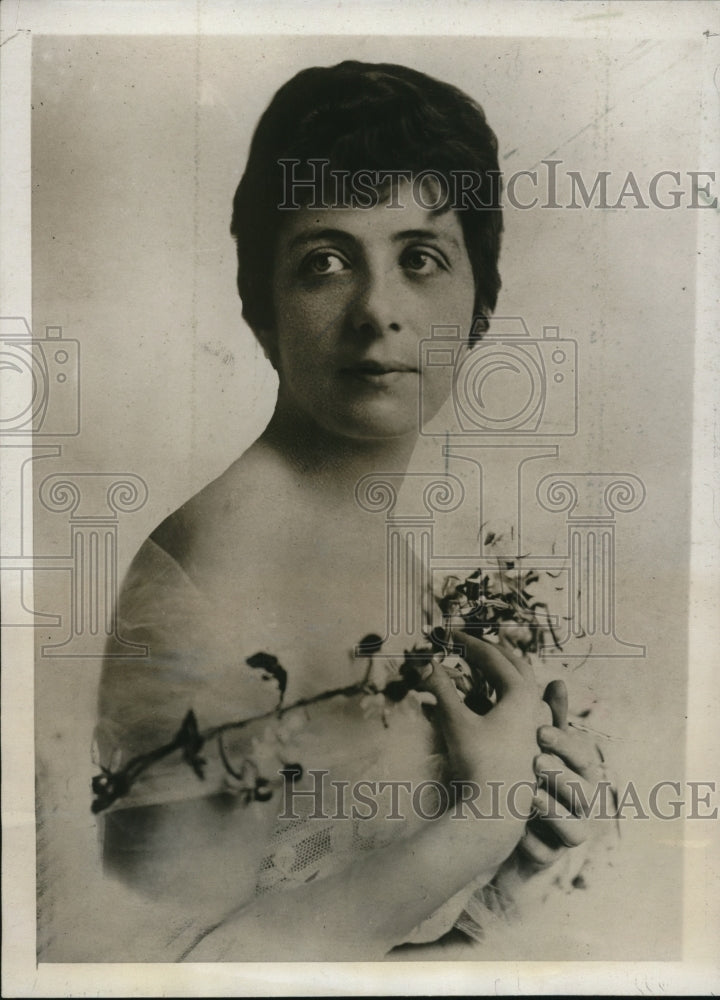 1931 Press Photo Princess Laura Stallo, Now Penniless