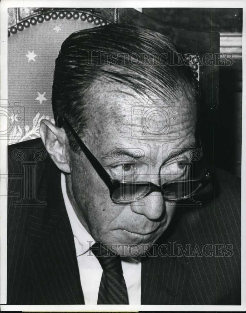 1965 Press Photo Mayor Robert F. Wagner not sure to run for 4th term in New York