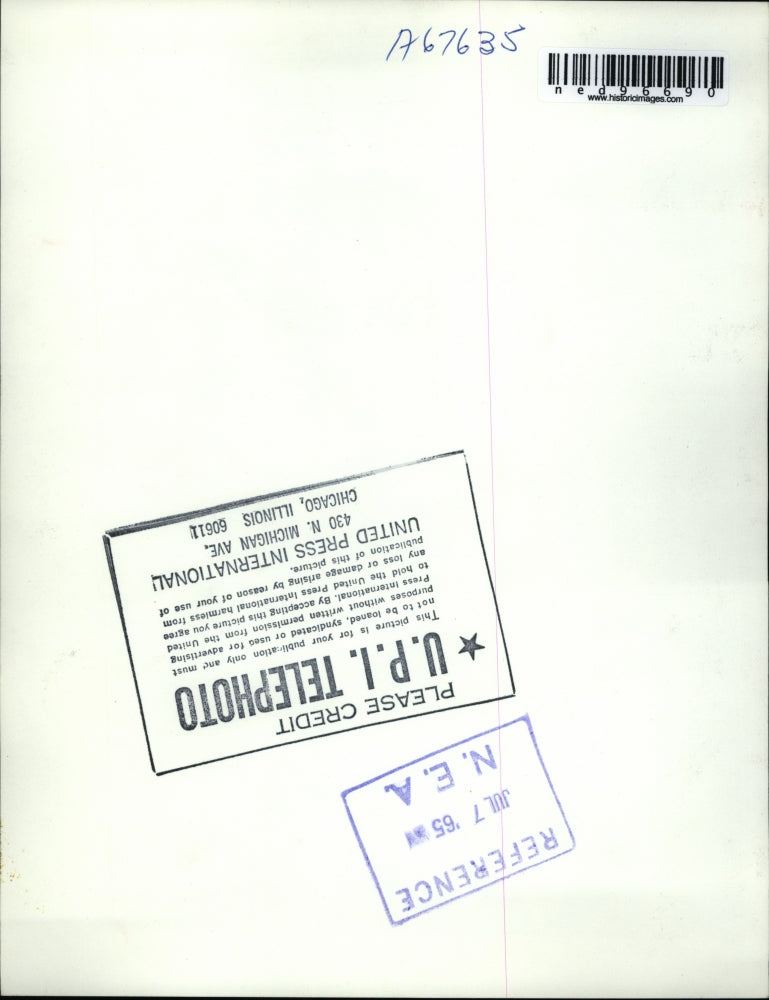 1965 Press Photo NYC Mayor Robert Wagner says he wont seek 4th term