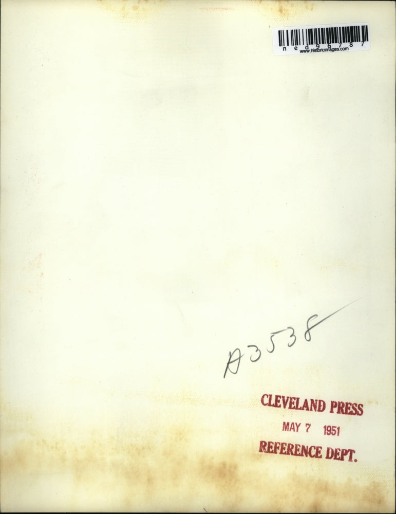 1951 Press Photo Major General Paul Moeller & General MacArthur in Washington