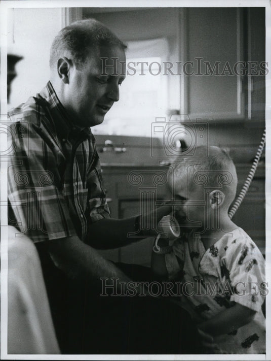 1968 Press Photo Lee Rubenstein blind son of Mr. and Mrs. Joel K. Rubenstein