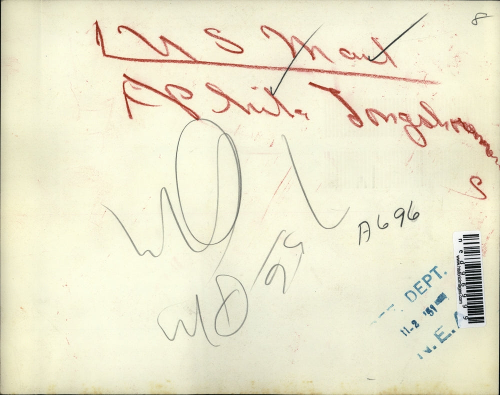 1951 Press Photo Philadelphia Pa workers a& mail bound for Europe