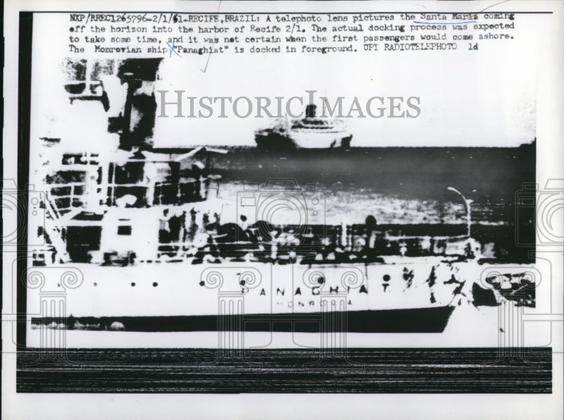 Load image into Gallery viewer, 1961 Press Photo Santa Maria in Hardon of Recife Brazil
