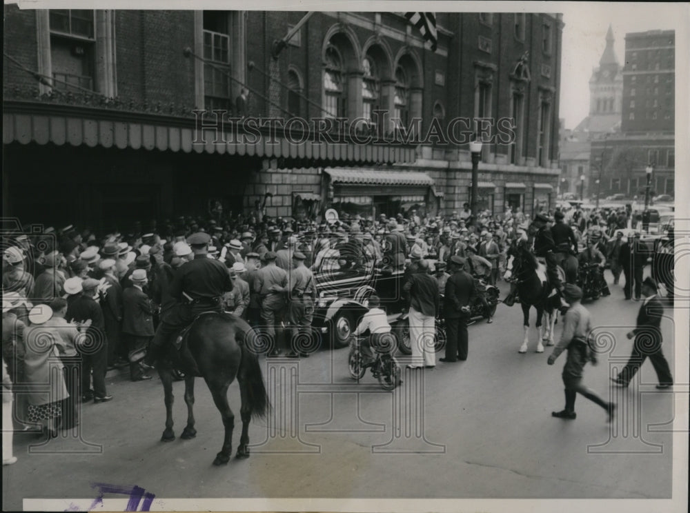 1936 Press Photo Gov.Alfred Landon,Republican candidate for President