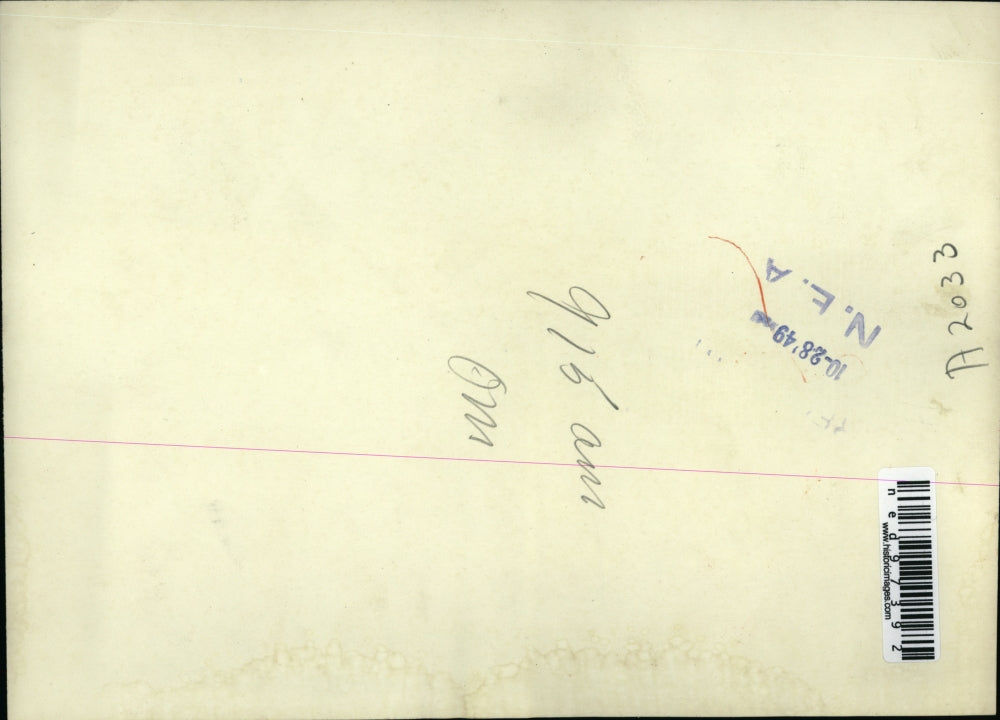 1949 Press Photo Denver Colorado cars covered by new fallen snow