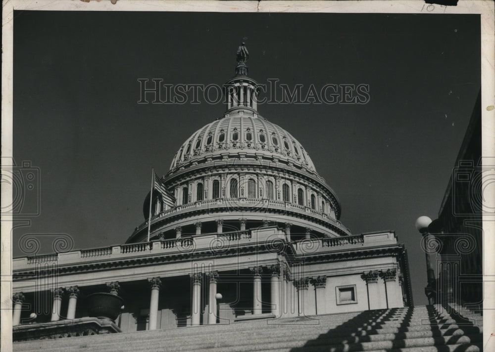 1947 Press Photo US Congress building in Wash DC- Historic Images