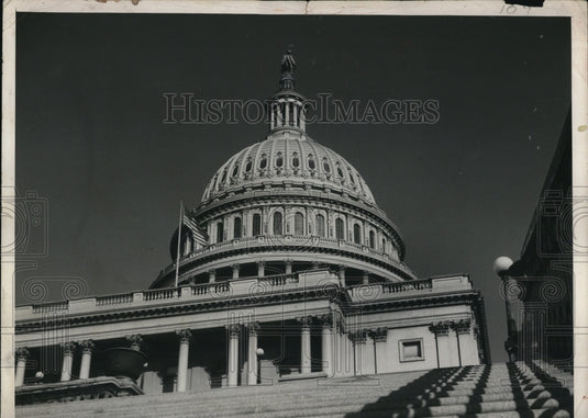 1947 Press Photo US Congress building in Wash DC- Historic Images
