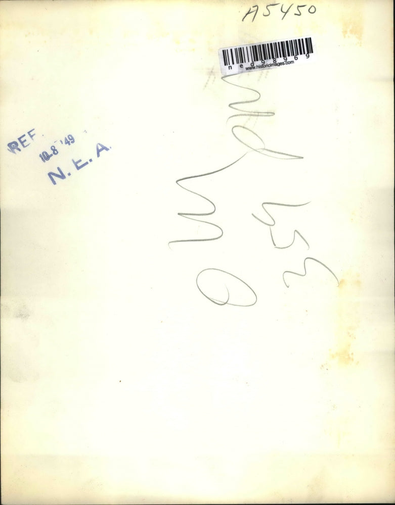 1949 Press Photo Eide Ferena Blackmer and Myron K Blackmer in Denver