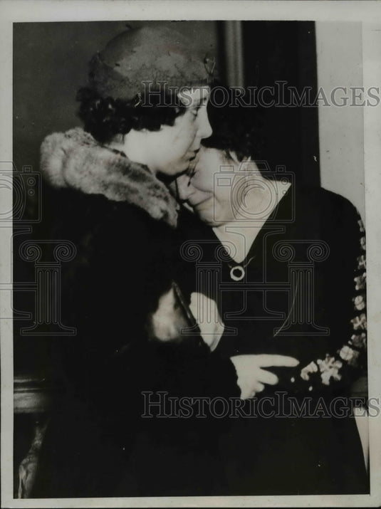 1935 Press Photo Pearl Wright & Marjorie Ferguson murder charge in LA Calif