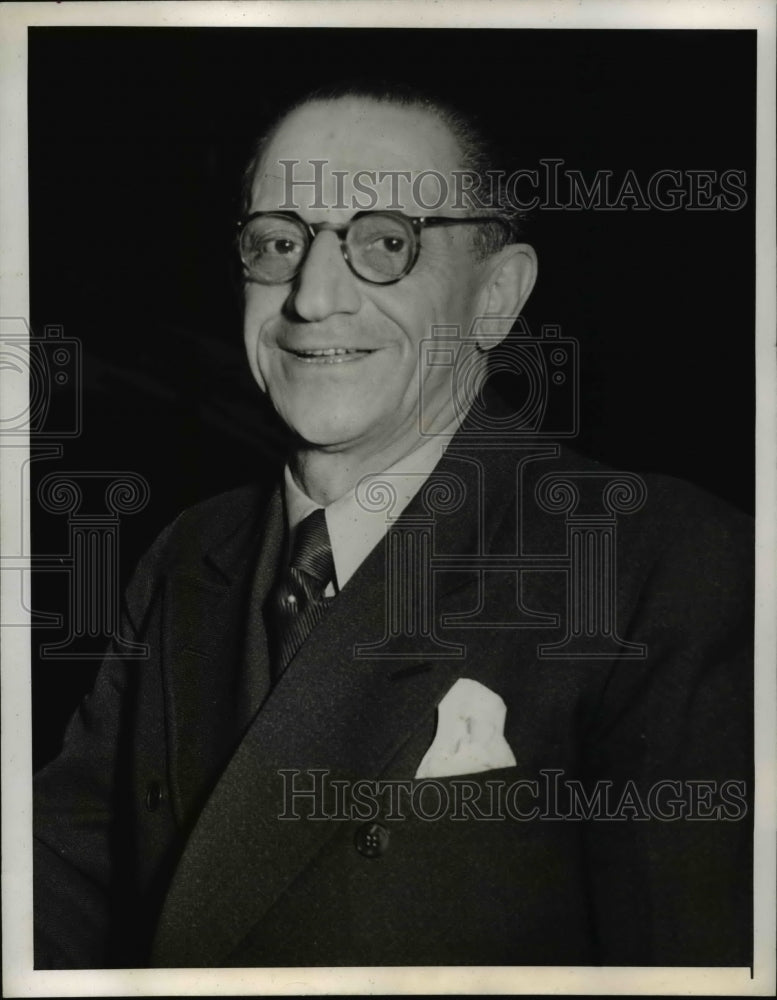 1941 Press Photo Bert Kirschbaum
