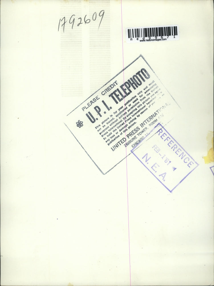 1961 Press Photo LA Calif Merrie Ann Jarvis mgr for frozen food processor