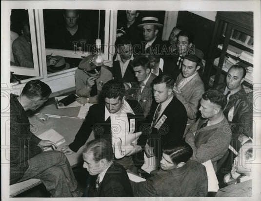 1937 Press Photo of a general view of the Union Air Terminal as pilots entered- Historic Images