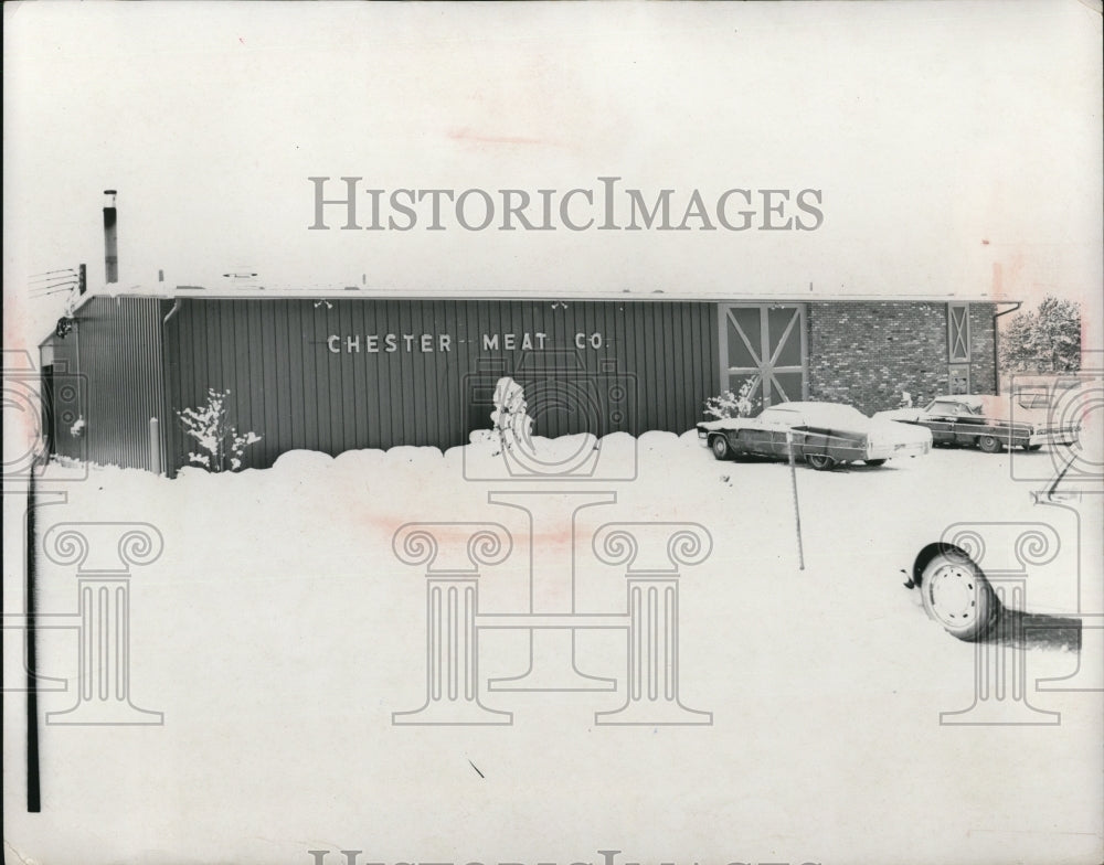 1964 Press Photo of a general view of the Chester Meat plant