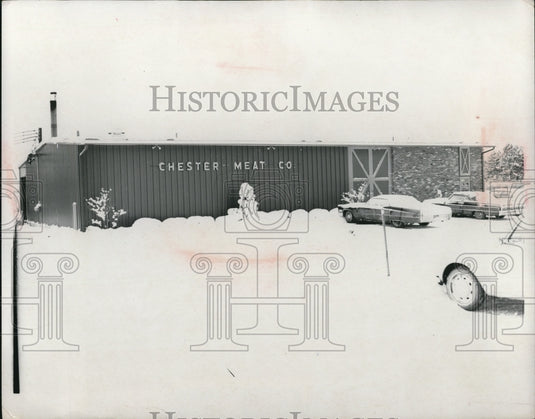 1964 Press Photo of a general view of the Chester Meat plant