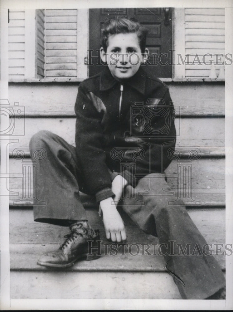 1943 Press Photo of 13 year old Barry Rothstein who was murdered. - ned99841