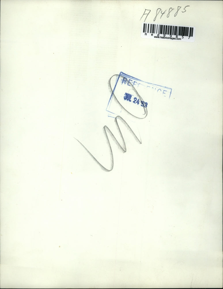 1953 Press Photo of Jeanne Thompson, Miss Louisiana, who was named Miss