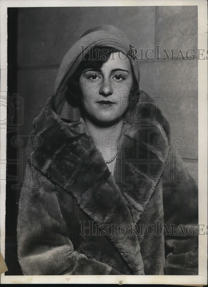 1929 Press Photo Maria Sacasa Will Make Debut in Washington Society - ned99934