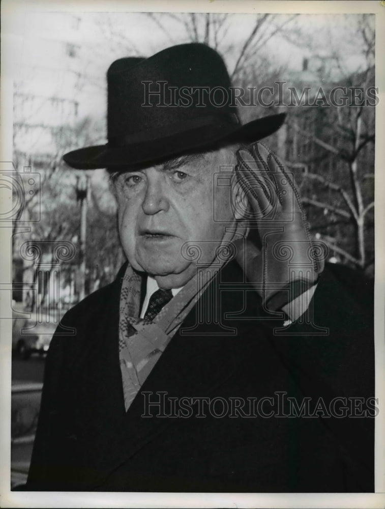 1959 Press Photo Former President of United Mine Workers John L. Lewis in D.C.
