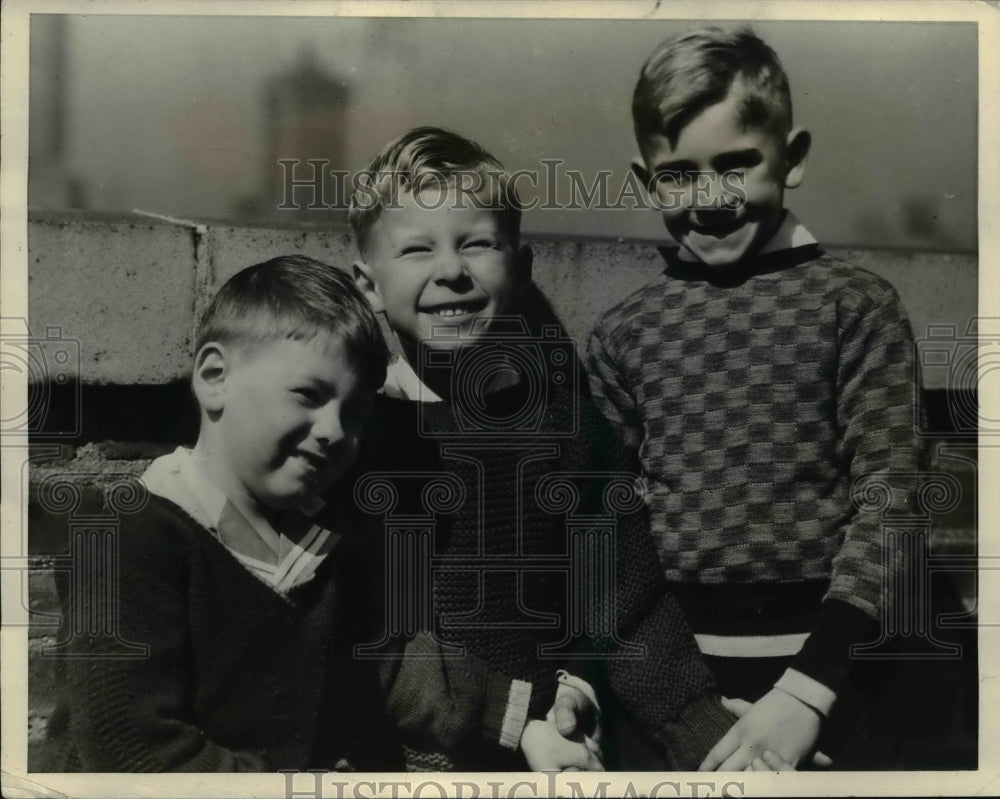 1938 Press Photo Boys place in foster homes by State Charities Aid Assn.