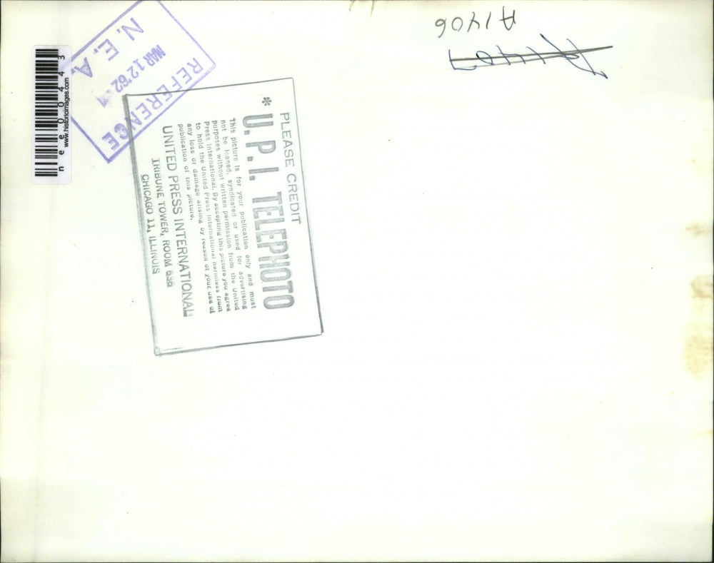 1962 Press Photo Smoke and Flame from the Main Mobile Gendarme Barracks