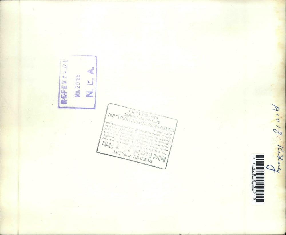 1968 Press Photo George Rate Arriving at Toronto Hospital to Receive New Kidney