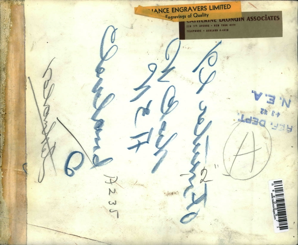 1942 Press Photo Woman Hanging Up an Embroidered Blanket - nee00971