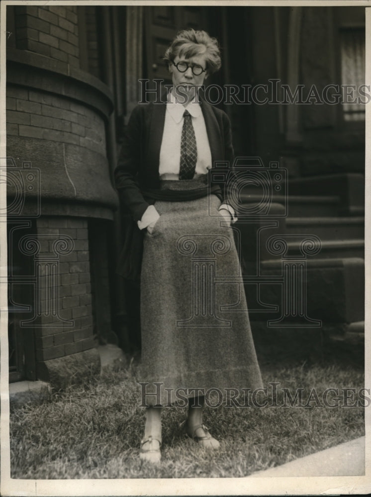 Press Photo Mary V King Nurse &amp; Politician - nee02301- Historic Images