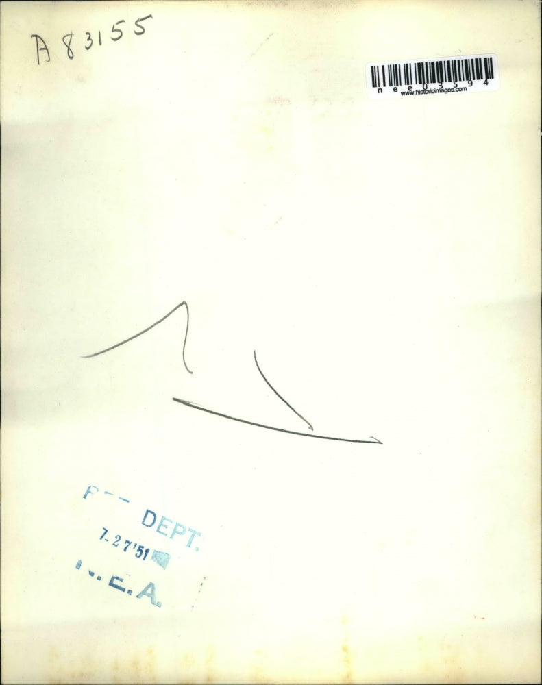 1951 Press Photo Burn Victim Gerald Ray of Lawrence Kansas & Gifts from Sailors