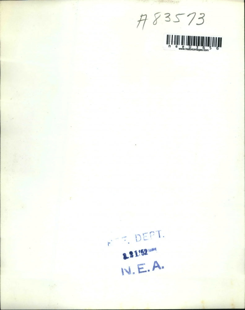 1952 Press Photo Gail Shield With Gun Used to Kill His Playmate - nee03656