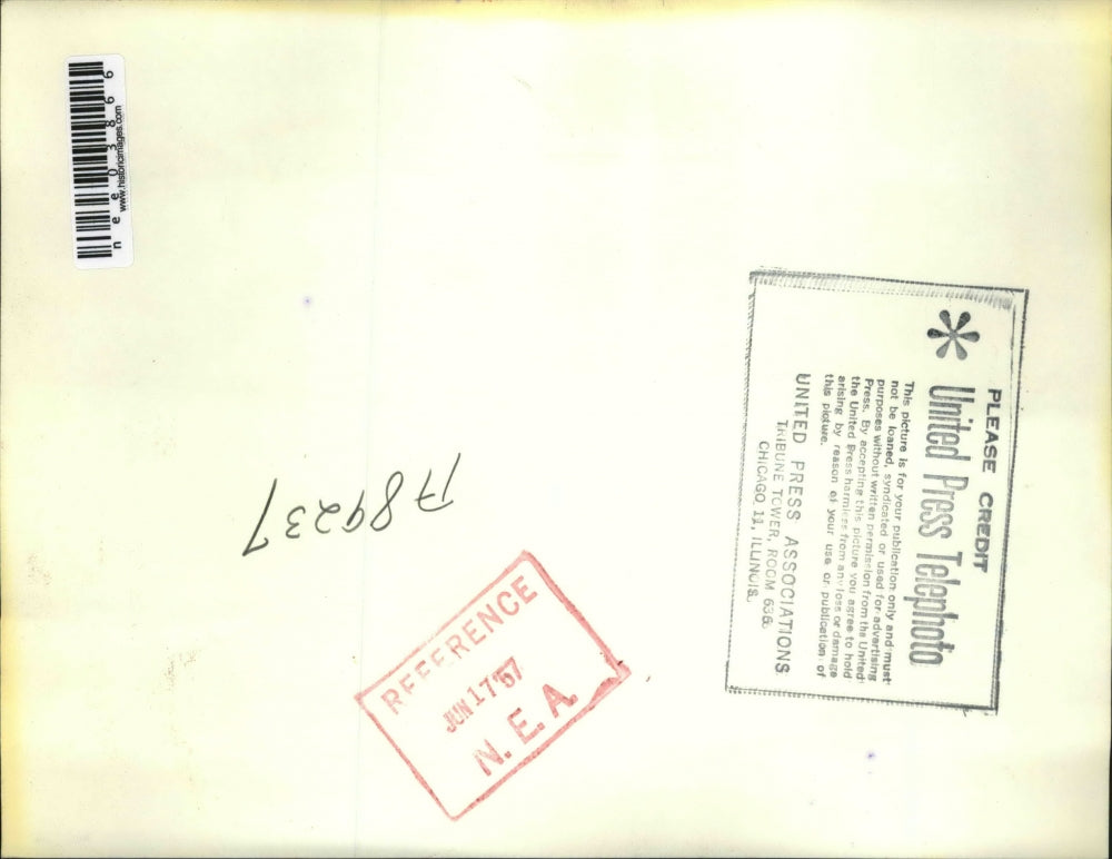 1957 Press Photo of Clare Van Horne (L) who allegedly murdered Nancy McLennan.