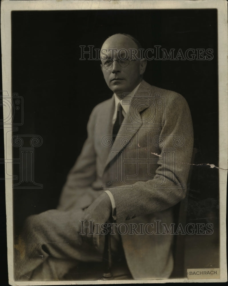 1933 Press Photo Herman H. Lind - nee04182