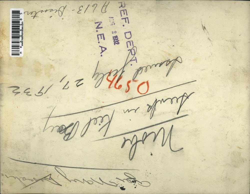 1932 Press Photo Germany Navy shhip Niobe sunk in Kiel Bay - nee04385