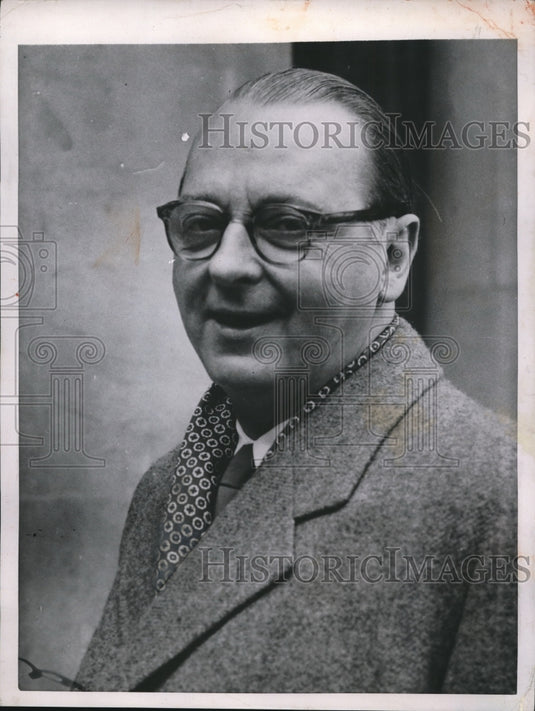 1959 Press Photo Heinrich von Brentano - nee04632