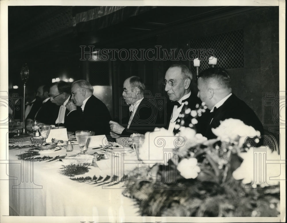 1933 Press Photo Guests at American Association for Science Advancement Banquet- Historic Images