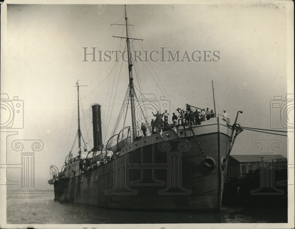 1923 Press Photo Us Navy Ship