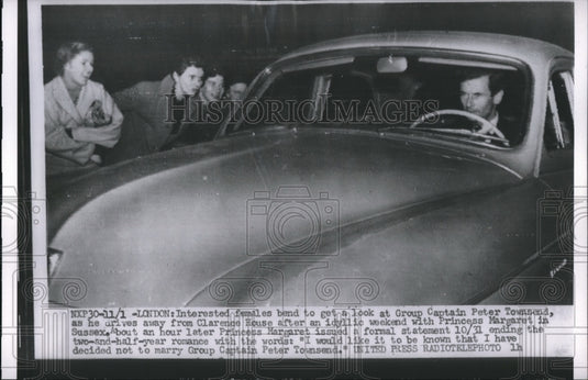 1959 Press Photo London, Peter Townsend - nee05071