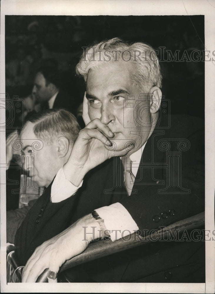 1940 Press Photo Chicago Paul McNutt Federal Security Admin at convention- Historic Images