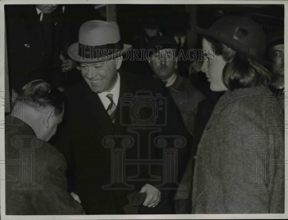 1938 Press Photo Earl Butler of Republic Steel Corp at Senate Liberties Committe