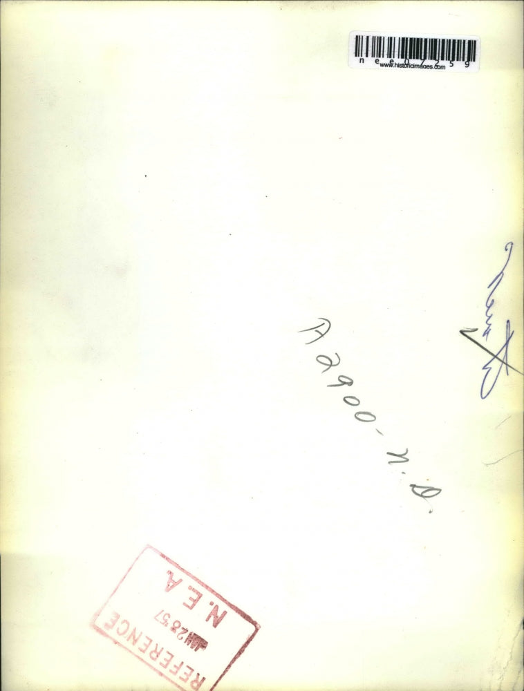 1957 Press Photo Indian conflict