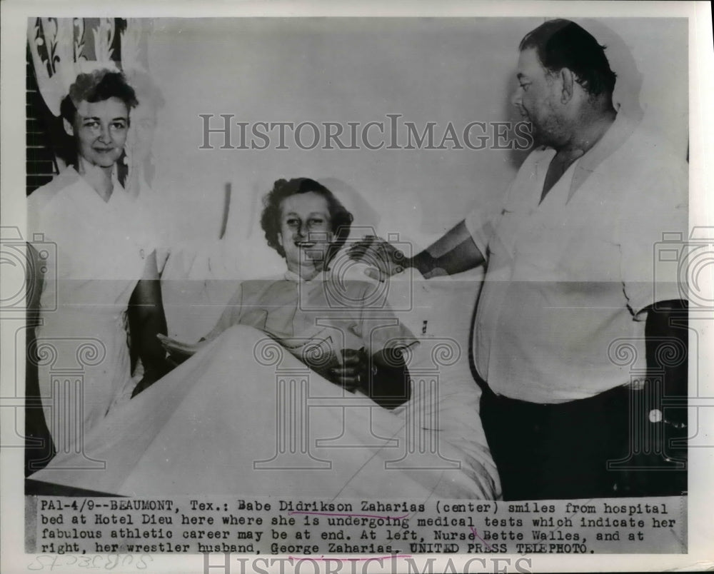 1933 Press Photo Didrikson Zaharias - nee07635