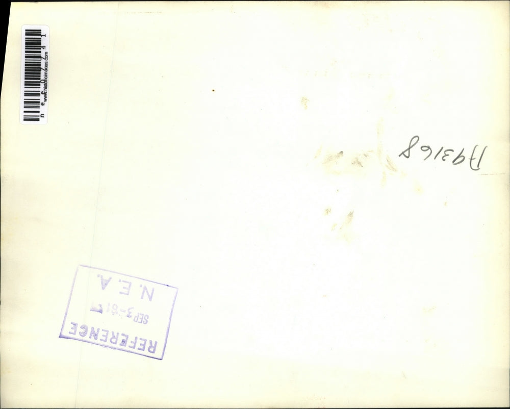 1961 Press Photo Sharon Balkeum with Parents Mr. and mrs. King Balkeum