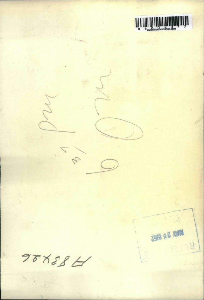 1952 Press Photo Singer Johnnie Ray Kissing Through Telephone - nee08077