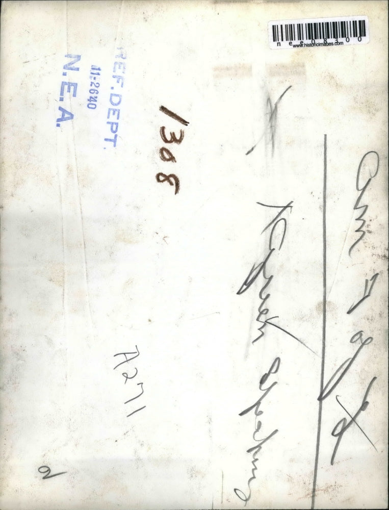 1940 Press Photo William Green Speaking at American Federation of Labor