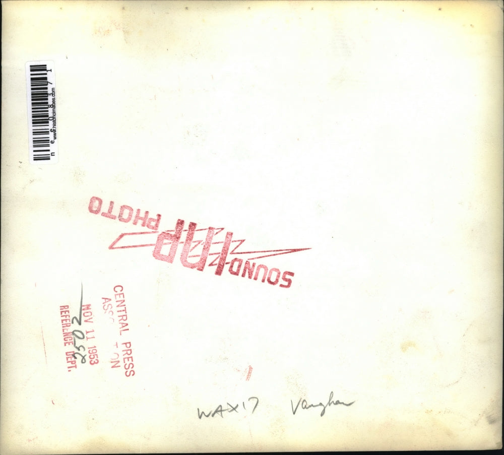 1953 Press Photo Lamar Caddle and Robert Hendrickson seen at the hearing room