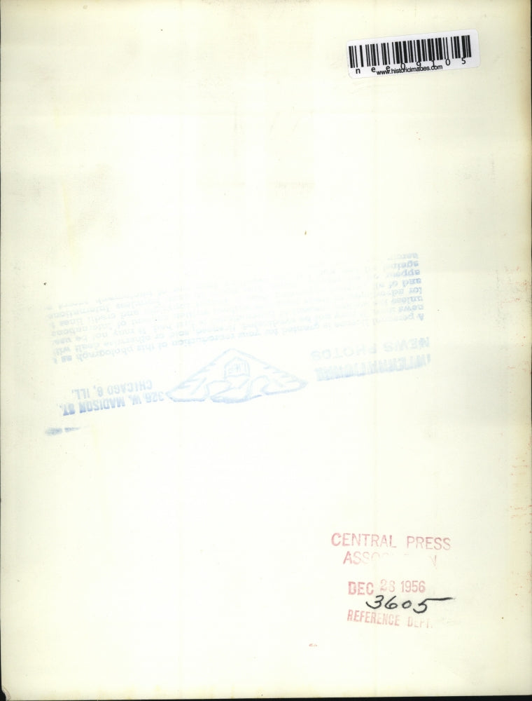 1956 Press Photo Blocking Soviet Expansion in the Middle East - nee09105