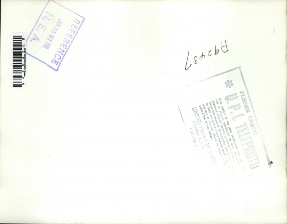 1961 Press Photo Mrs. Doris Miller had Child Nancy Miller Kidnapped - nee09258