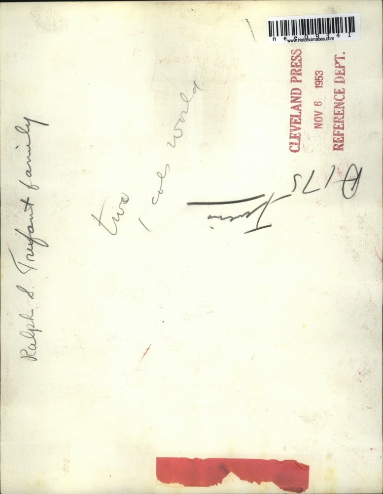 1953 Press Photo Twins Christine and Dolores and twins Robert and Richard